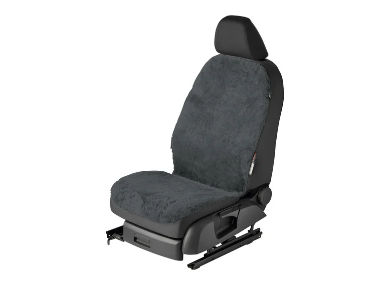 Housse de siège auto en peau d'agneau
