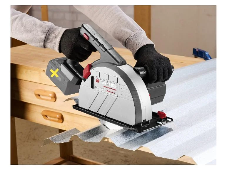 Cordless Metal Cutting Circular Saw + Jigsaw + Battery + Charger, 20V