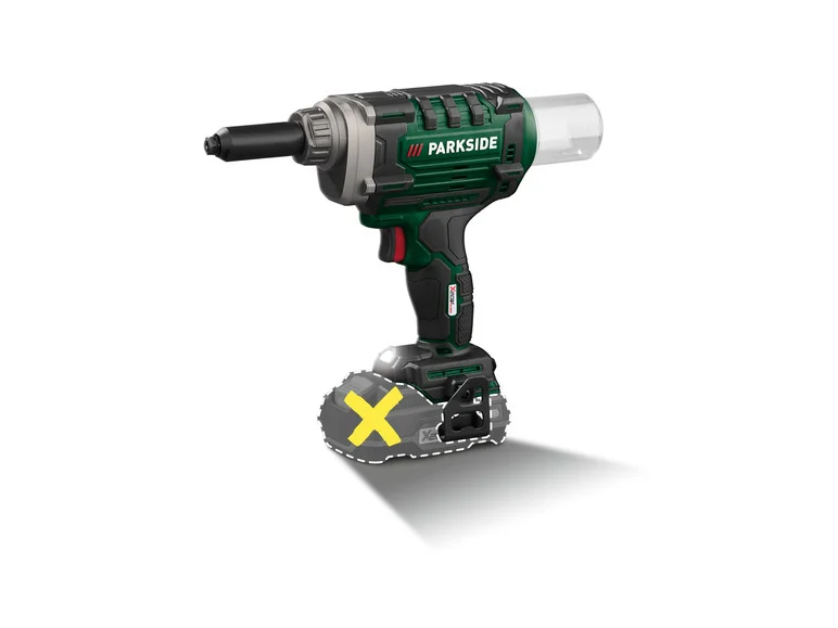 PARKSIDE® Riveteuse sans fil pour rivets aveugles PBNSG 20-Li A1, 20 V