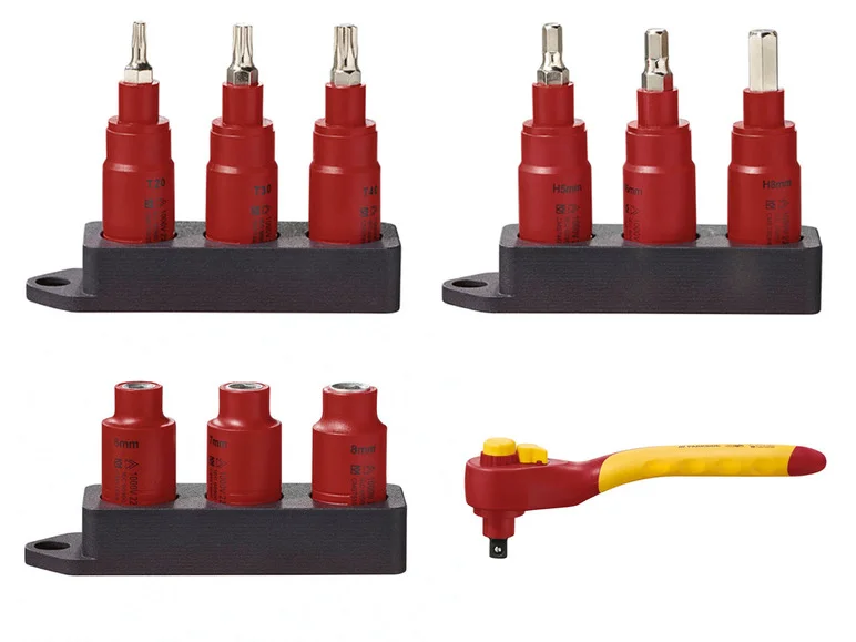 PARKSIDE® Clé à cliquet, set d’embouts ou de douilles