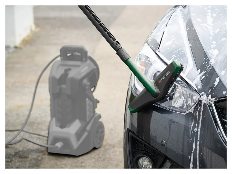 PARKSIDE® Brosse à jantes, brosse plate ou tuyau d'aspiration avec préfiltre