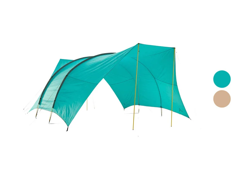 Auvent « Tahuta Shelter 5 », 600 x 500 cm