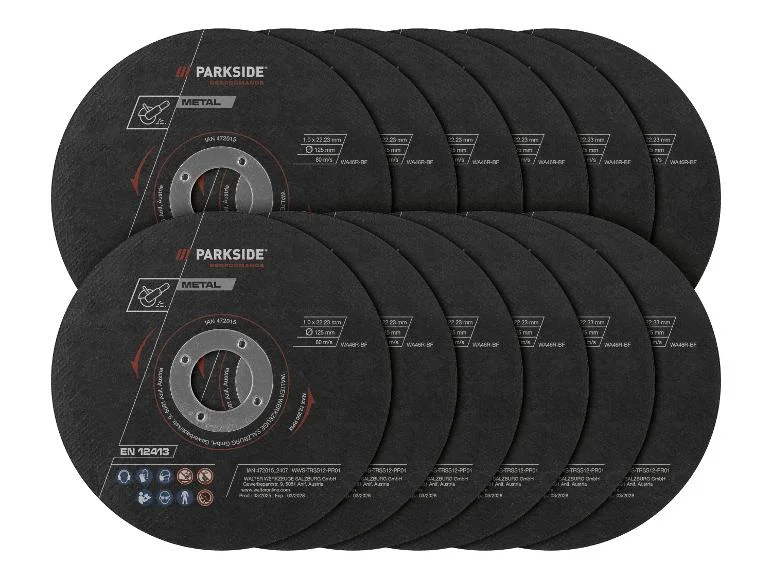 Lot de 4 ou 12 disques à tronçonner le métal