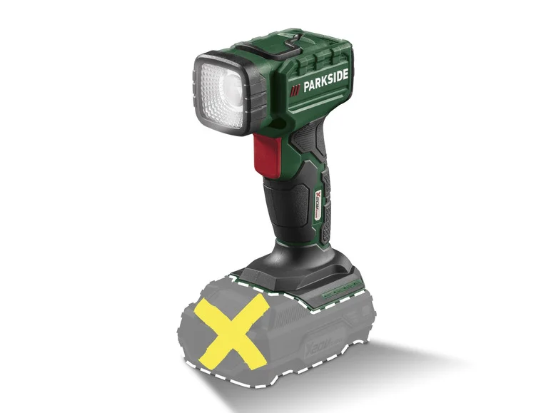 PARKSIDE® Lampe torche LED sans fil PLHLA 20-Li A1 / PLHLA 20-Li C1, 20 V