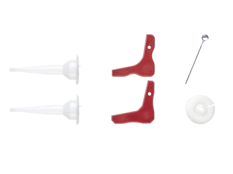 Pistolet pour cartouche, 7 pièces