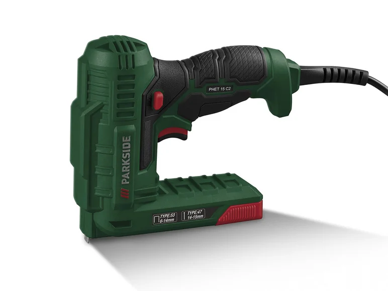 PARKSIDE® Agrafeuse-cloueuse électrique PHET 15 C2, 70 W