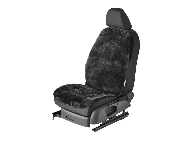 Housse de siège auto en peau d'agneau