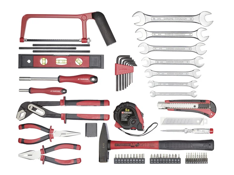 PARKSIDE® Mallette à outils, 64 pièces
