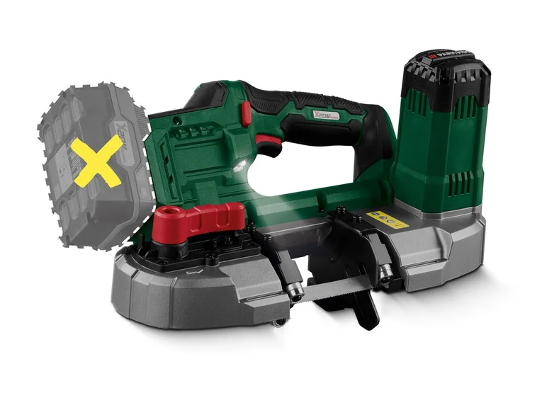 PARKSIDE® Scie à ruban sans fil PMBA 20-Li B2, 20 V