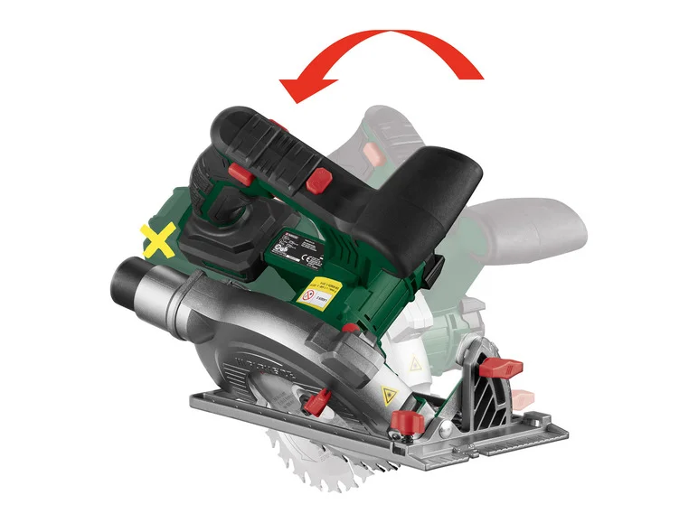 PARKSIDE® Scie circulaire sans fil PHKSA 20 Li B3, 20 V