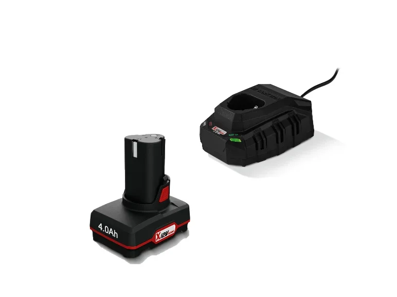 Batterie + Chargeur, 4 Ah, 12 V