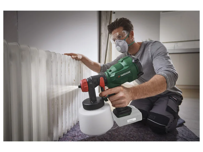 PARKSIDE® Pistolet à peinture sans fil PFSA 20-Li C3, 20 V