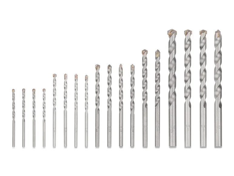 Jeu de forets acier, bois ou pierre