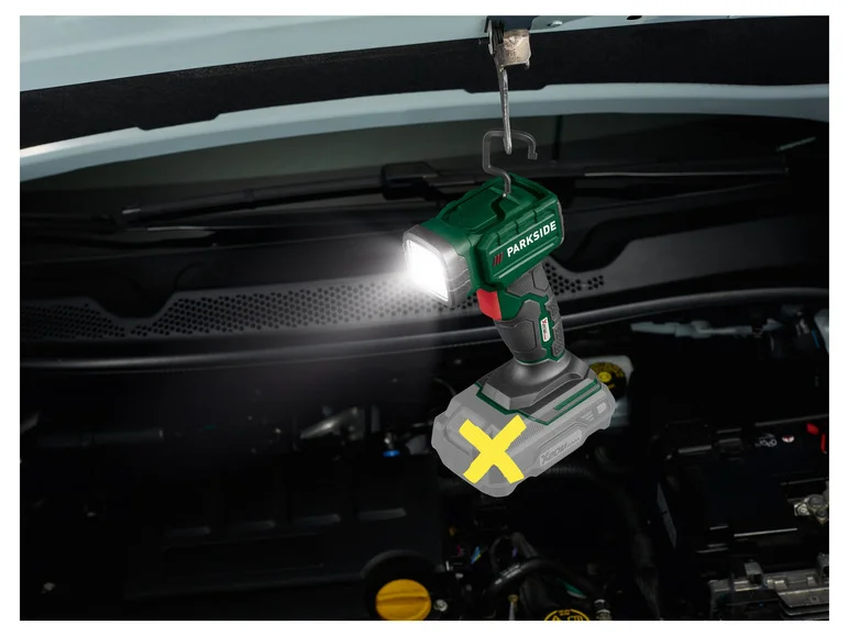 PARKSIDE® Lampe torche LED sans fil PLHLA 20-Li A1 / PLHLA 20-Li C1, 20 V