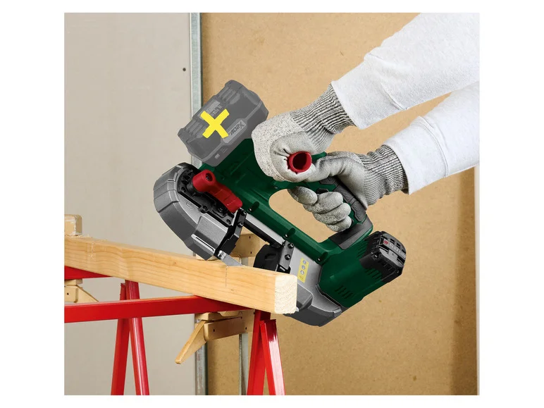 PARKSIDE® Scie à ruban sans fil PMBA 20-Li B2, 20 V