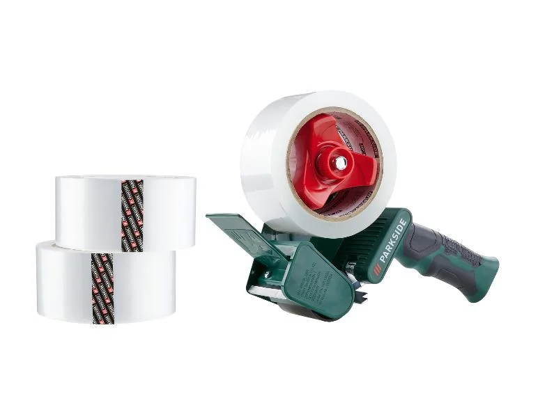 Dévidoir et ruban adhésif d’emballage