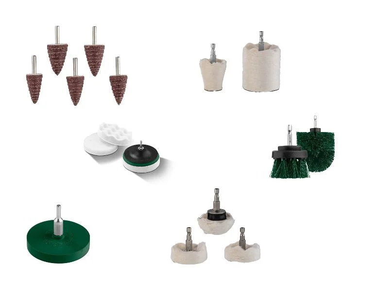 Coffret d'accessoires de polissage