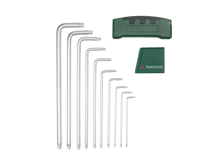 Jeu de clés mâles coudées