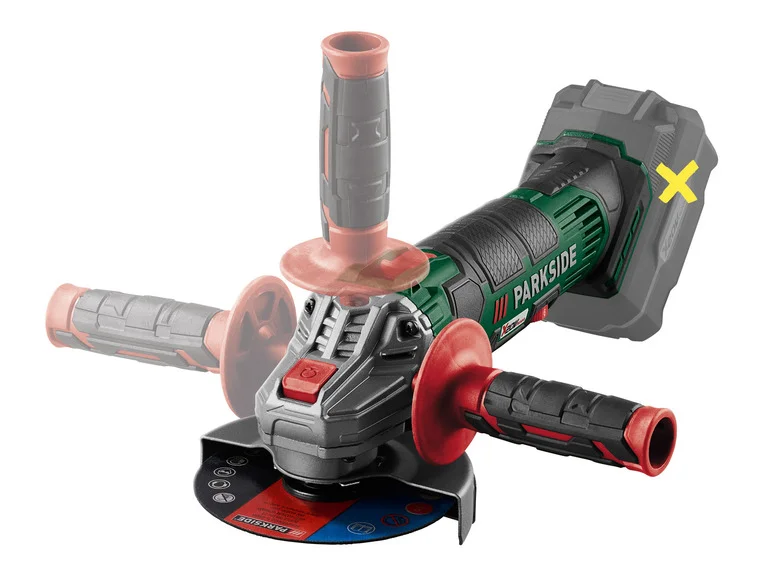 PARKSIDE® Meuleuse d'angle sans fil PWSA 20-Li F4, 20 V