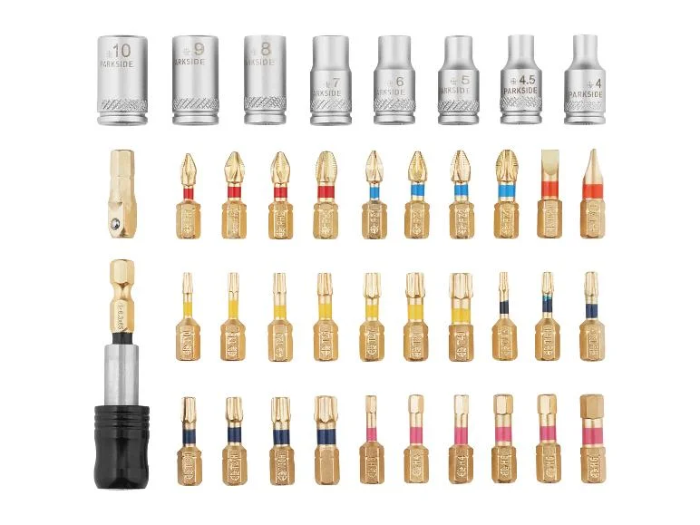 Set d'embouts de vissage Torsion PBSP 2 D4