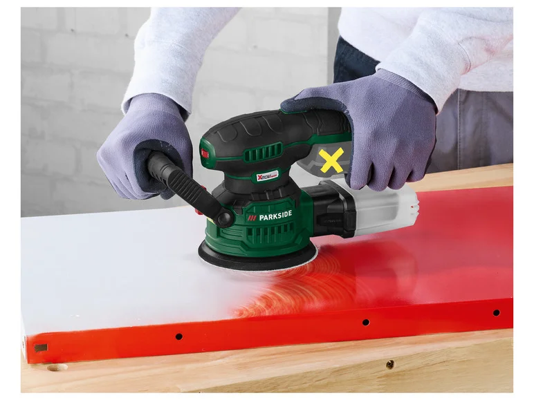 PARKSIDE® Ponceuse excentrique sans fil PAEXS 20-Li B2, 20 V