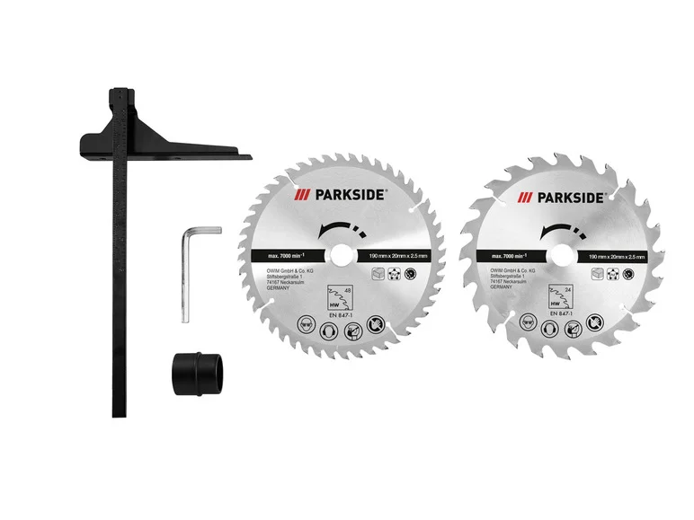 PARKSIDE® Scie circulaire PHKS 1350 E4, 1350 W