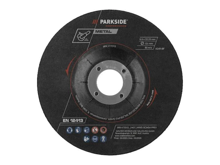 Lot de 4 ou 12 disques à tronçonner le métal