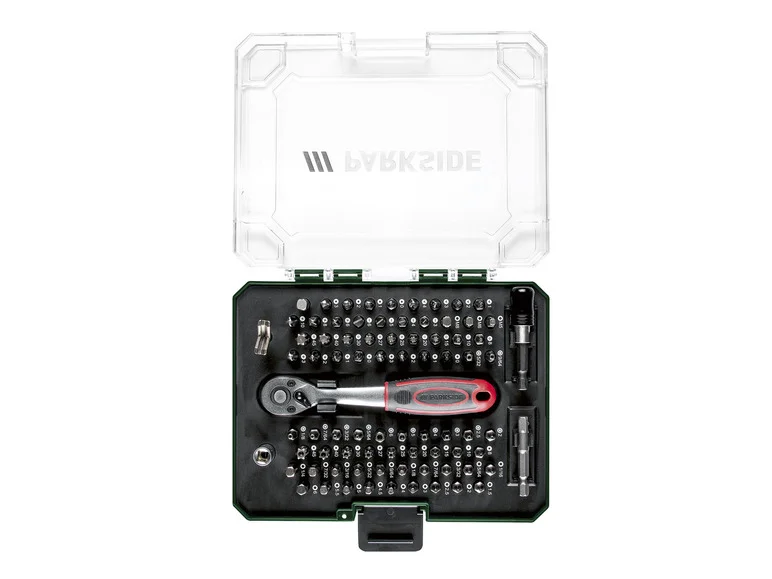PARKSIDE® Set d'embouts et cliquet, 81 pièces