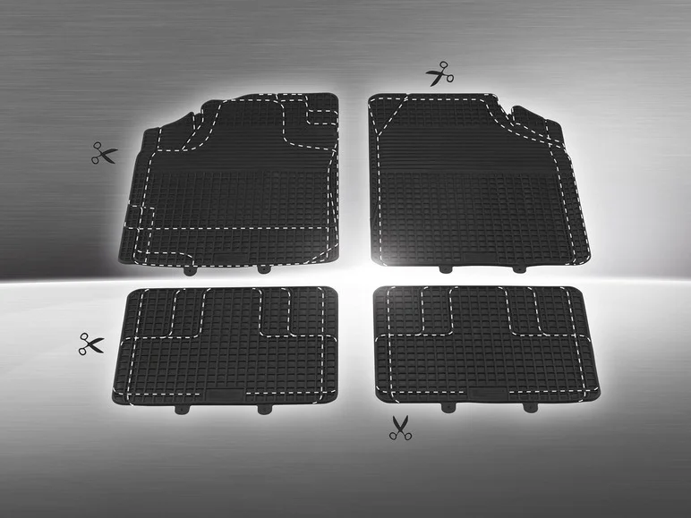 Set de tapis de voiture, 4 pièces