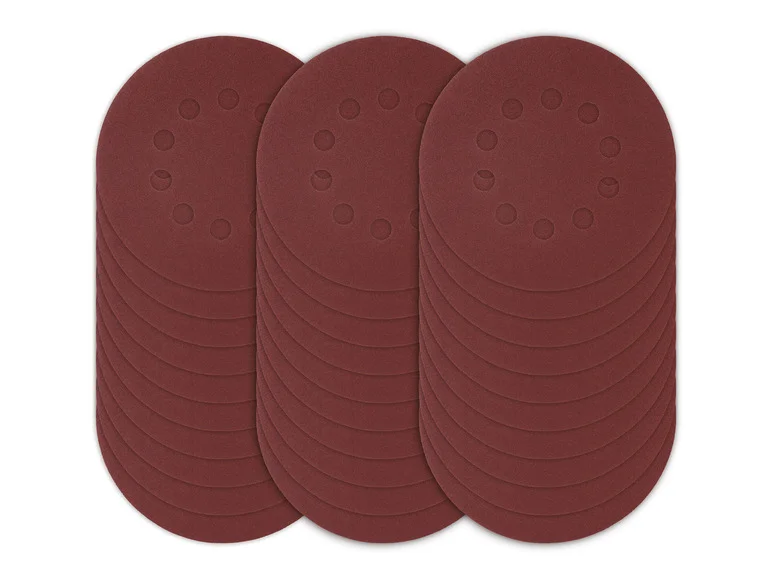 Set de 30 papiers abrasifs pour ponceuse multisupports