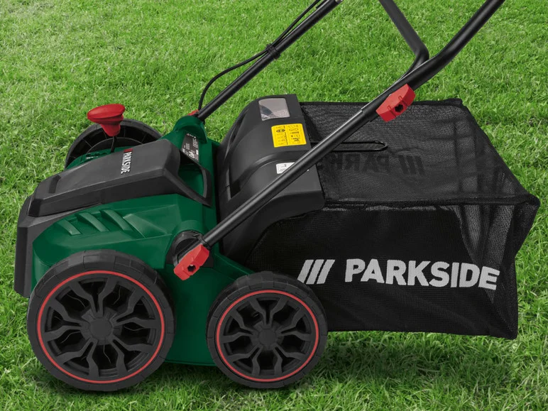 PARKSIDE® Scarificateur/aérateur de pelouse électrique 2 en 1 PLV 1500 C2, 1 500 W