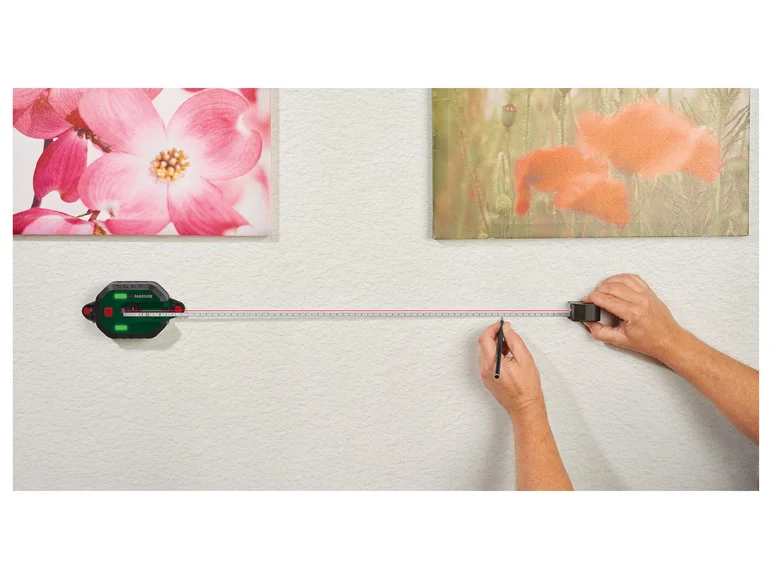 PARKSIDE® Niveau à bulle avec mètre ruban PLLM 10 A1