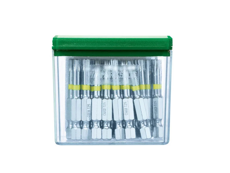 PARKSIDE® Jeu d'embouts, 25 mm ou 50 mm, en acier S2