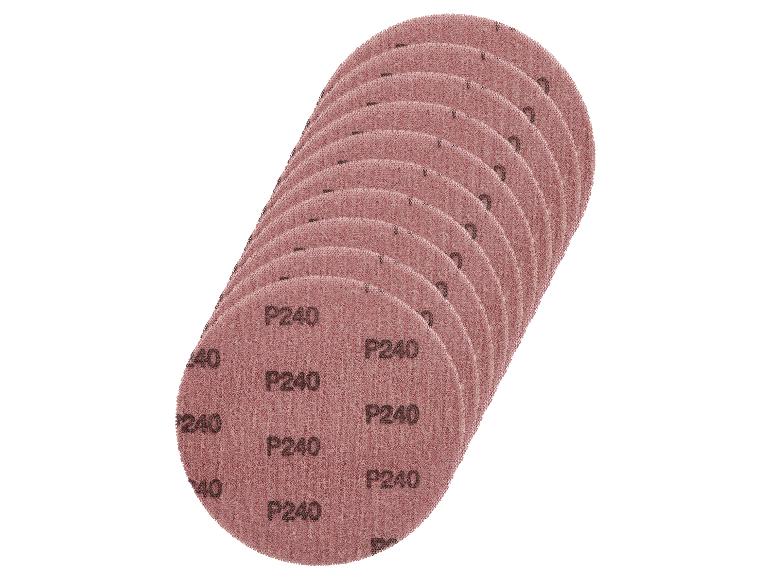 PARKSIDE PERFORMANCE® Lot de 10 disques abrasifs ,10 pièces, ø 150 mm