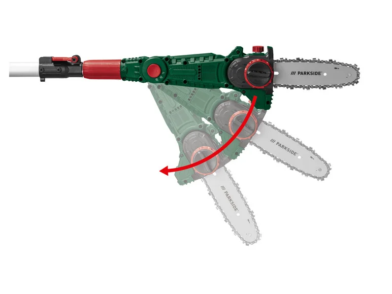 PARKSIDE® Élagueuse sur perche sans fil PAHE 20-Li D4, 20 V