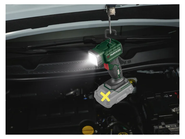 PARKSIDE® Lampe torche LED sans fil PLHLA 20-Li A1, 20 V