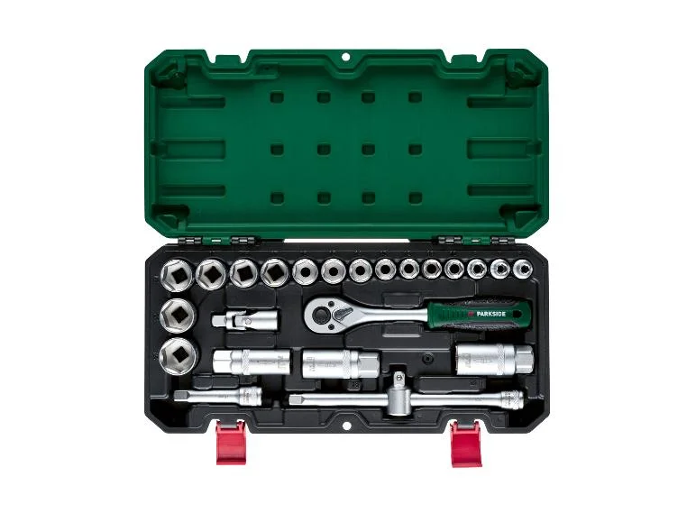 Set de douilles et d’embouts, 24 pièces