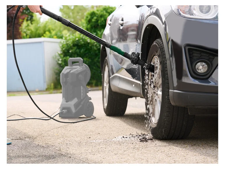 PARKSIDE® Brosse à jantes, brosse plate ou tuyau d'aspiration avec préfiltre