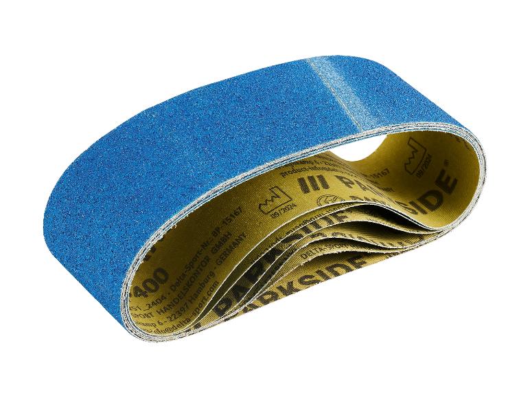 Bandes abrasives ou Ponceuse manuelle pour bandes abrasives