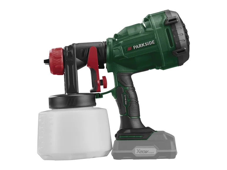 PARKSIDE® Pistolet à peinture sans fil PFSA 20-Li C3, 20 V