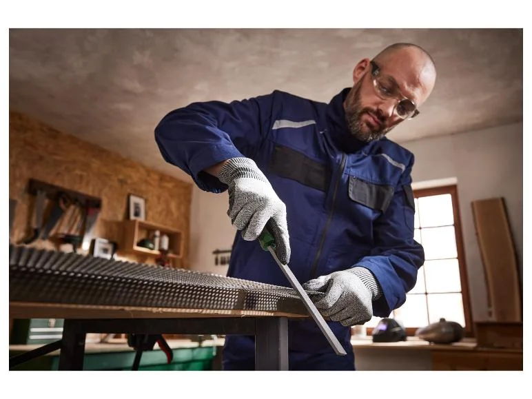 Jeu de limes d'atelier, 17 pièces, pour métal