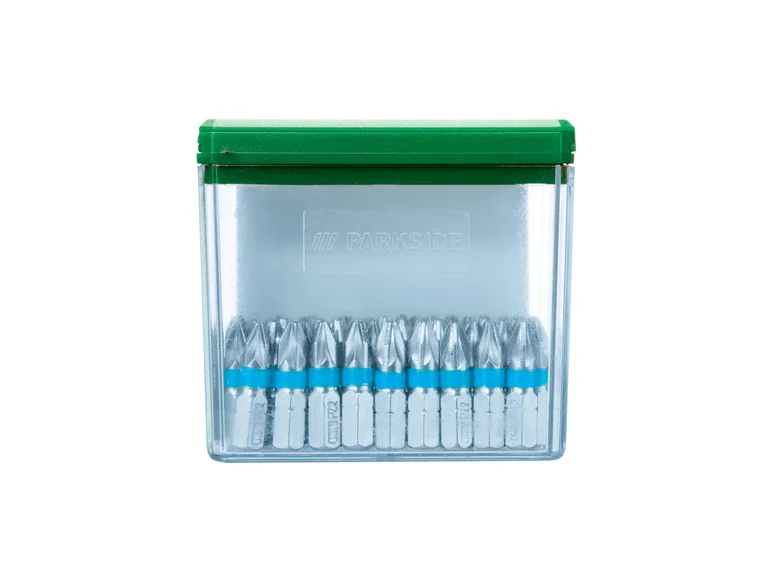 PARKSIDE® Jeu d'embouts, 25 mm ou 50 mm, en acier S2