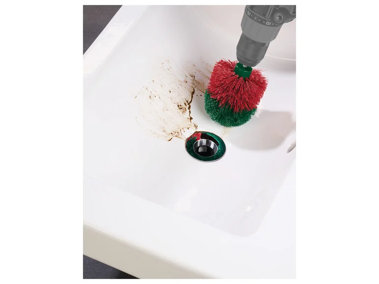 PARKSIDE® Set d'embouts à brosse et de tampons abrasifs, 14 pièces