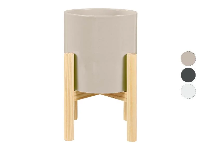 Cache-pot avec support