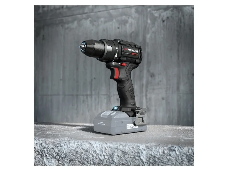 PARKSIDE PERFORMANCE® Perceuse-visseuse sans fil 20 Li C4, 20 V