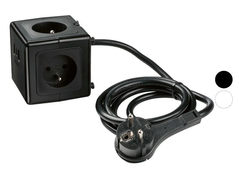 Cube multiprise avec ports USB