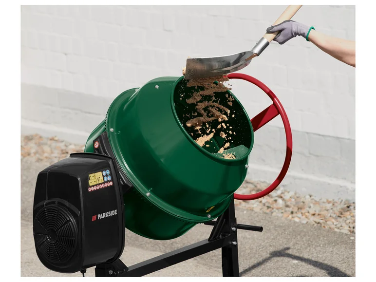 PARKSIDE® Bétonnière PCM 125 A1, 120 l, 550 W