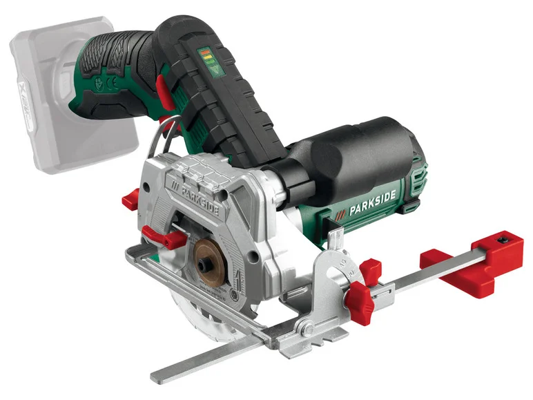 PARKSIDE® Scie circulaire portative sans fil PHKSA 12 B3, sans batterie ni chargeur, 12 V