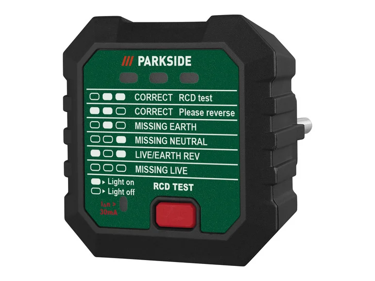 PARKSIDE® Testeur de prises PSSFS 3 A2