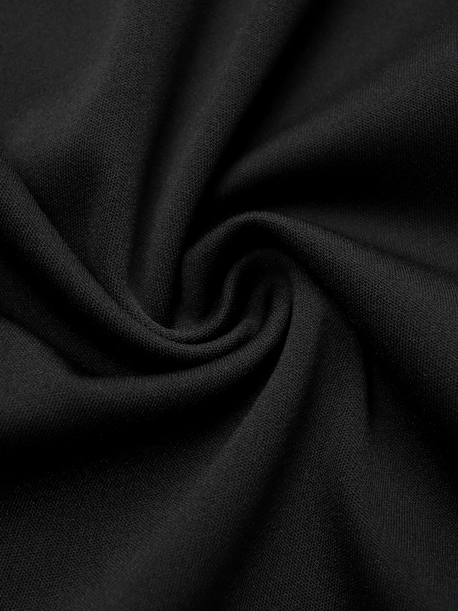 Crew Neck Floral Loose Dress